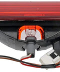 Rear view of Center High Mount Stop Light Replacement For Dodge Ram Models Third Brake Light Assembly With Factory Look And Fit Plug And Play