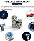 Compact 625-ZZ Double Shielded Ball Bearings 5x16x5 Mm Pre Lubricated shown with various application uses