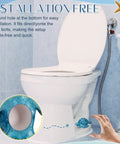2 Pack Sea Turtle Toilet Bolt Caps Decorative Ceramic Screw Covers For Bathroom Hardware installed on toilet.