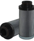Replacement Hydraulic Filter For Parker 932624Q 1 Pack Compatible Easy Fit High Quality Filter Element Built To Last Made In USA Or Canada Engineered For Longevity Ships Quick, showing two filters with glass media and durable construction.