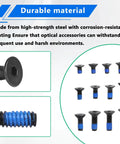 Must Have Multi Size Red Dot Screw Kit 60 Piece Set With M3, M3.5, M4, 4-40 And 6-32 Screws, corrosion-resistant steel
