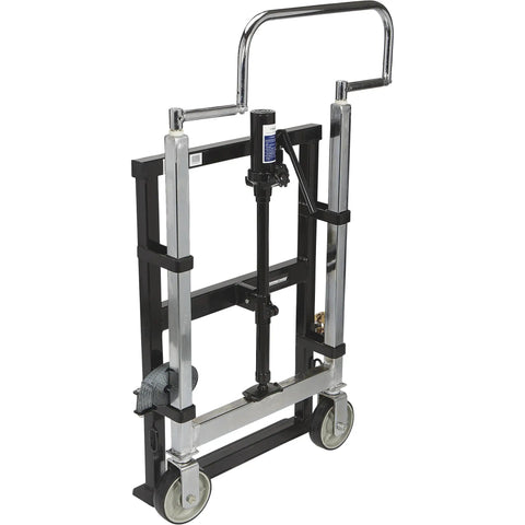 Heavy Duty Hydraulic Furniture Movers Set With Six Inch Polyurethane Wheels That Roll Like Butter And Protect Floors Rated For Three Thousand Nine Hundred Sixty Pounds With Snappy Ten Inch Power Lift And Tough Low Profile Toe Plates