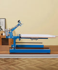 One Color One Station Silk Screen Printing Press For Tees And Garments, 21.3 By 17.7 Inch Platen, Adjustable Tension