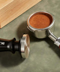 58.35Mm Espresso Tamper Pro Grade Barista Tool With Calibrated Spring Loaded Threaded Stainless Steel Base No Fuss Tamping