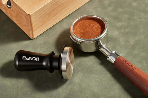 58.35Mm Espresso Tamper Pro Grade Barista Tool With Calibrated Spring Loaded Threaded Stainless Steel Base No Fuss Tamping