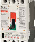 Rock Solid Series G Molded Case Circuit Breaker JG Frame Three Pole 150 Amp with adjustable magnetic trip, 7x4 inches.