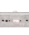 Front view of Beefy Hinge Assembly KE00597 4 for KDM60T CT KGL 25T, durable steel OEM replacement part for industrial equipment.