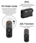 2S Pro Golf Range Finder With Slope And Pin Finder, Measure From Cart On The Fly Up To 1093 Yards, IPX4 waterproof rating