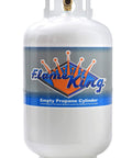 30 Pound Steel Propane Tank Cylinder With Type 1 Overfill Protection Valve OPD, DOT And TC Compliant, rust resistant finish
