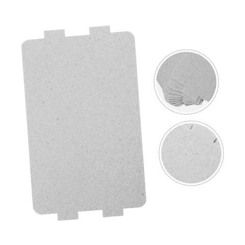 10 Pack Mica Waveguide Covers for Microwave Ovens Heat Resistant Insulation Plates Protective Shield To Cut Debris Boost Efficiency