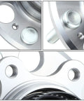 Close-up of Factory Style Rear Wheel Bearing Hub Assembly for Hyundai Elantra 2007 to 2012, bare steel design.