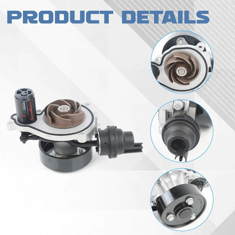 Heavy Duty Engine Water Pump For Bmw 230i 330i 320i 430i X3 X4 2.0L Direct Replacement 11518638026 product details close-up