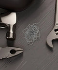High Performance Hot Plastic Bumper Repair Welding Staples For Auto Body Work With Precision 0.8mm Rods on a workbench with tools.