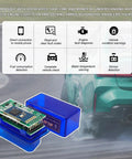2 Pack Dope ELM327 OBD2 Bluetooth Car Diagnostic Scanner Pro Mini Wireless Engine Fault Code Reader with features list