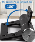 Slick Concealed Auto Door Hinges With Aluminum Alloy Build Easy Self Closing For Home Improvement Low Profile Durable And Quiet