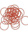 Silicone O Ring 32mm Outer Diameter 29mm Inner Diameter 1.5mm Cross Section VMQ Gasket Red Pack Of 30 For Travel Mugs And Small Appliances High Temperature Seal