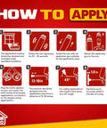 How to apply Mega Size Spray Foam Insulation Kit With Eighteen Thirty Ounce Cans Of Expanding Foam Sealant Spray instructions