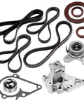 Timing Belt Kit With Water Pump For Hyundai Accent 1.6L 2001 2002 2003 2004 2005 2006 2007 2008 2009 2010 2011 Includes 105 Teeth Belt