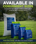 Easy Spread Lawn Fertilizer With Iron For Deep Green Color And Stronger Roots Granular Turf Food For Spring Boost in 4 bag sizes