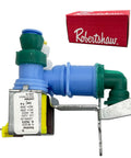 Go-To Replacement Genuine OEM Robertshaw Dual Water Inlet Valve For Refrigerators Replaces AP4080862 with red box