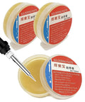 Soldering Flux Paste Set Lead Free No Clean Rosin Flux for PCB Boards Chips Electronics Mobile Phones Three-pack 32g