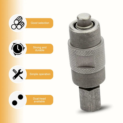 Dual Thread GY6 Flywheel Puller For 50 125 150cc Motorcycles Scooters ATVs Dirt Bikes, Pro Grade Heavy Duty Alloy Rotor Remover