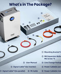 Built Tough 48V LiFePO4 Battery Delivering Rock Solid 32kWh Energy Storage with included 16kWh unit and accessories for solar setups.