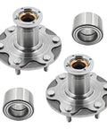 Front Wheel Bearing And Hub Assembly Kit For Toyota Tacoma 1995 2004 4WD With 2.4L 2.7L And 3.4L Engines Replacement Fits 43502-35160