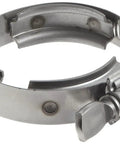 Beefed-Up Stainless Steel 304 Dairy Clamp With Worm Gear, Thumb Screw, Sanitary Fitting, Fits 1 To 1.5 Inch Tube OD, Corrosion-Resistant