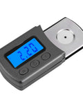 Ultra Precise Stylus Force Scale For Turntables With Blue Backlit Display Digital Gauge For MM MC Piezoelectric Pickup Auto Calibration Tare And Unit Conversion Between Grams Ounces Ozt Taels And Carats Auto Sleep compact black digital stylus scale