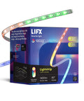 Six Point Six Feet Dope Smart LED Strip Lights Kit With Multizone RGB And Tunable White packaging with vibrant lightstrip