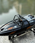 Off Road Remote Control Jet Boat With Dual Batteries And 4 Channel LED Lights Top Speed 15 To 20 Kilometers Per Hour