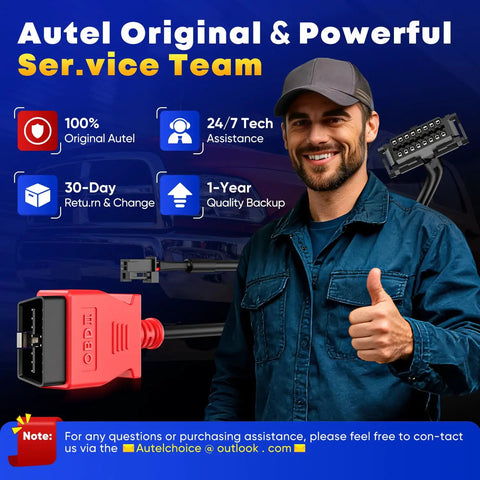 Gotta Have This OBD2 Diagnostic Tool Adapter For 2018 2020 Dodge Ram next to service team member, SGW bypass cable shown
