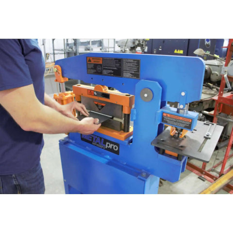 12 Inch Sheet Metal Brake for Ironworker Central Workstation Delivers Up To 26 Ton Maximum Force Heavy Duty 90 Degree