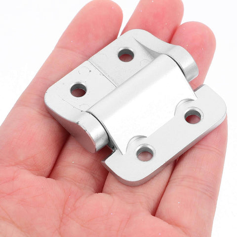 Beefy Torque Hinge For Cabinet Doors 18Nm Zinc Alloy With Adjustable Angle Stop in hand showing rust-resistant material