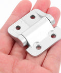 Premium Quality Torque Cabinet Door Hinges With 1.8nm Torque Zinc Alloy Silver Finish For Smooth Self-Closing Action Ideal Replacement