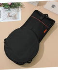 12 Inch Practice Snare Drum Bag Built Like A Tank With No Sweat Waterproof Oxford Cloth Easy Carry Adjustable Strap.