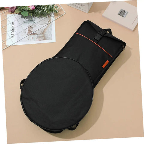 12 Inch Practice Snare Drum Bag Built Like A Tank With No Sweat Waterproof Oxford Cloth Easy Carry Adjustable Strap.