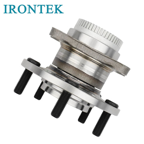 Beefed Up Rear Wheel Hub And Bearing Assembly 512492 With ABS For Hyundai Veloster 2012 2017 Elantra 2011 2016 Elantra Coupe 2013 2014 And Elantra GT 2013 2017 Rear Left Or Right 5 Lug Wheel Hub Replacement, side view