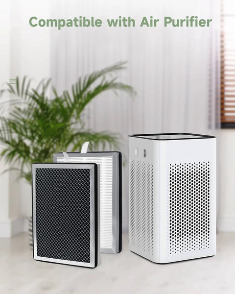4 Pack Replacement Filter Kit For S1 W1 B1 Air Purifier 3 In 1 With Pre Filter H13 True HEPA And Activated Carbon next to purifier