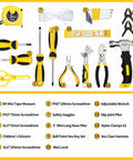 20-Piece Kids Tool Set With Storage Bag Real Hand Tools With Soft Rubber Handles Learning Diy Kit For Boys And Girls Kid Friendly Home Projects And Basic Repairs