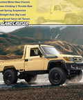 Toyota Land Cruiser 1 Twelfth Scale RC Crawler Truck 4x4 Off Road Beast With Proportional Steering 2 Speed RTR in mountainous terrain