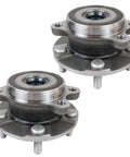 Set Of 2 Front Wheel Hub Bearing Assemblies With ABS Encoder Direct Fit For Lexus HS250h, Scion tC, Scion xB, Scion iM, Toyota Corolla iM, Prius V And RAV4 Heavy Duty Replacement Parts.