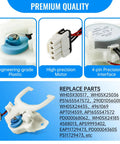 Upgraded GE Washer Parts Kit with engineering-grade plastic mode shifter actuator and motor for front load washers