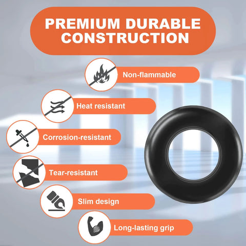 Rubber Grommets Kit 280 Piece Assortment For Wiring Automotive Firewall Sheet Metal And Hardware Repair with durable construction