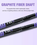 Graphite fiber shaft of Women's 12 Piece Complete Golf Club Set For Beginners Right Handed