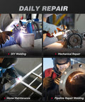 Beast 5 In 1 DC TIG Welder With Pulse HF Lift Spot And Stick Modes welding various metal tasks in workshop setting