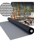 36 Inch By 100 Foot Fiberglass Window Screen Mesh Replacement For Windows Doors Patios And Porches Gray Heavy Duty Multi Use Roll