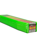 E6013 Welding Rod 5/32 Inch, 5 Pound, All Position General Purpose Rod in green packaging, side angle view