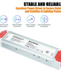 120 Watt 12V Dimmable LED Driver Power Supply 110V To 12V DC Transformer For 12V LED Strip Lighting That Plays Nice With Lutron And Leviton Dimmers